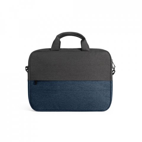 GENOA. Padded laptop bag in 600D high-density recycled polyester 15" - Син