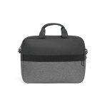 GENOA. Padded laptop bag in 600D high-density recycled polyester 15" - сив
