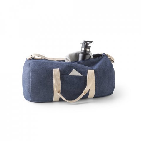 DENIM BAG. Sportv&auml;ska i jeanstyg (300 g/m&sup2;) - Bl&aring;