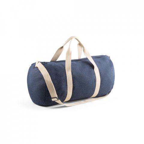 DENIM BAG. Sportv&auml;ska i jeanstyg (300 g/m&sup2;) - Bl&aring;