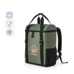 ROMA L. Termisk ryggsekk polstret i resirkulert polyester 600D ripstop 16 L