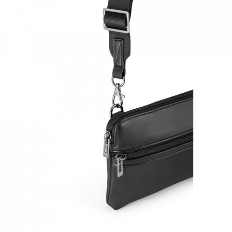 ROVER BACKPACK. Ranac od mikrofibera i PU - Crna