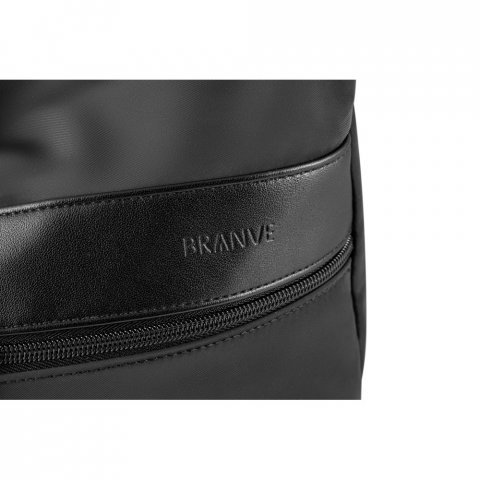 ROVER BACKPACK. Ranac od mikrofibera i PU - Crna