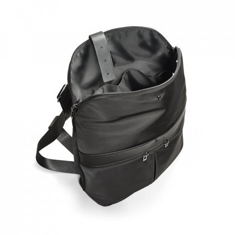 ROVER BACKPACK. Ranac od mikrofibera i PU - Crna