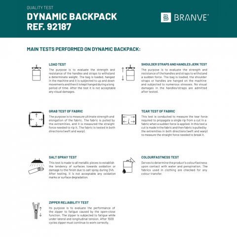 DYNAMIC BACKPACK II. 2 u 1 ranac: ranac + rashladna torba