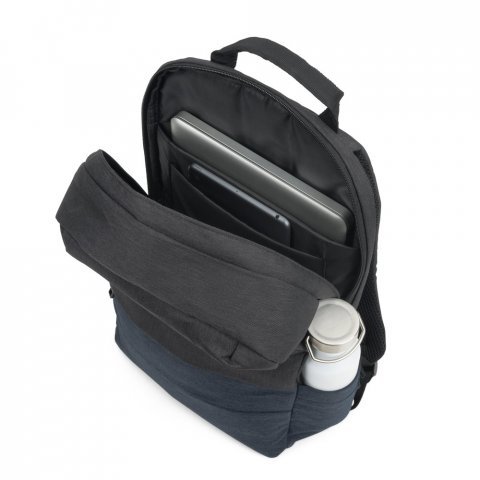 GENOA BPACK. Anti-theft ranac od recikliranog poliestera visoke gustine 600D - Plava