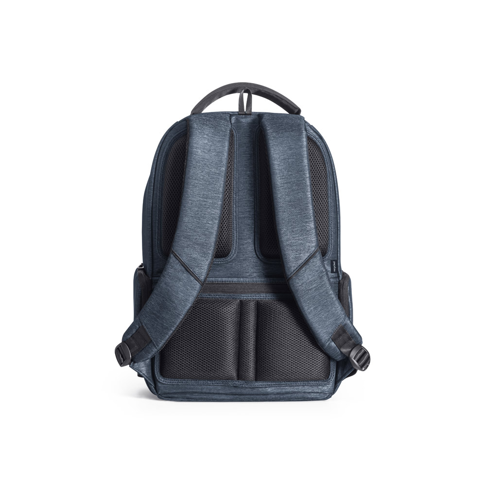 RE-BOSTON. Zaino per laptop in nylon riciclato 2Tone resistente all'acqua con scomparto 210D