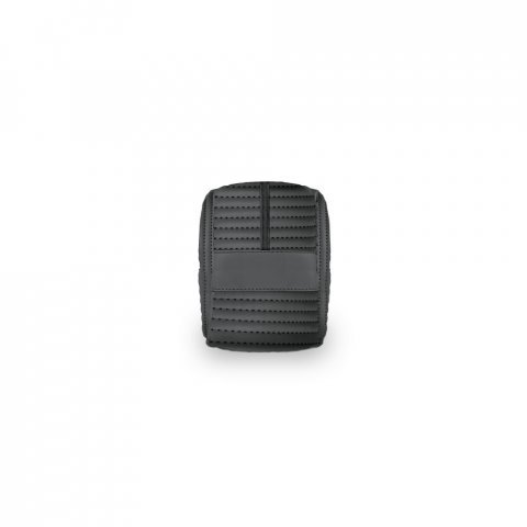 GILI. PU handbag (21% recycled PU and 30% recycled polyester) - черно