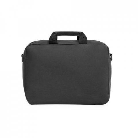 SEOUL. 600D polyester kongressmappe - Svart