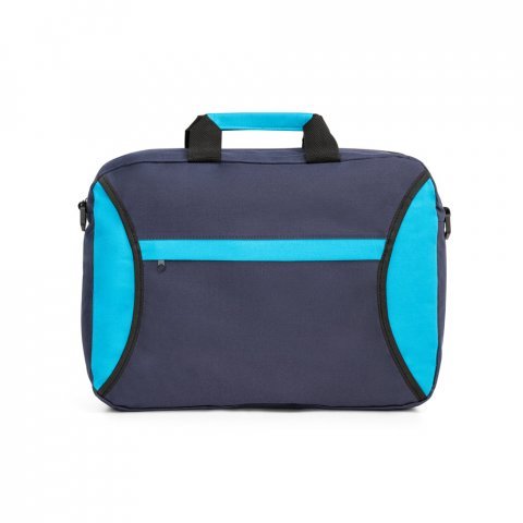 SEOUL. 600D polyester kongressmappe - Bl&aring;