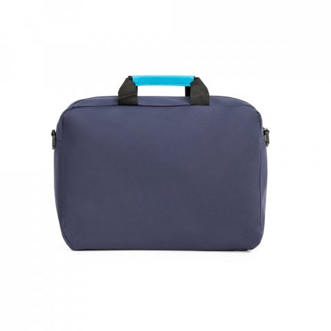 SEOUL. 600D polyester kongressmappe - Bl&aring;