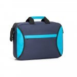 SEOUL. 600D polyester kongressmappe - Bl&aring;