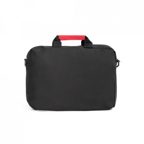 SEOUL. 600D polyester kongressmappe - R&oslash;d