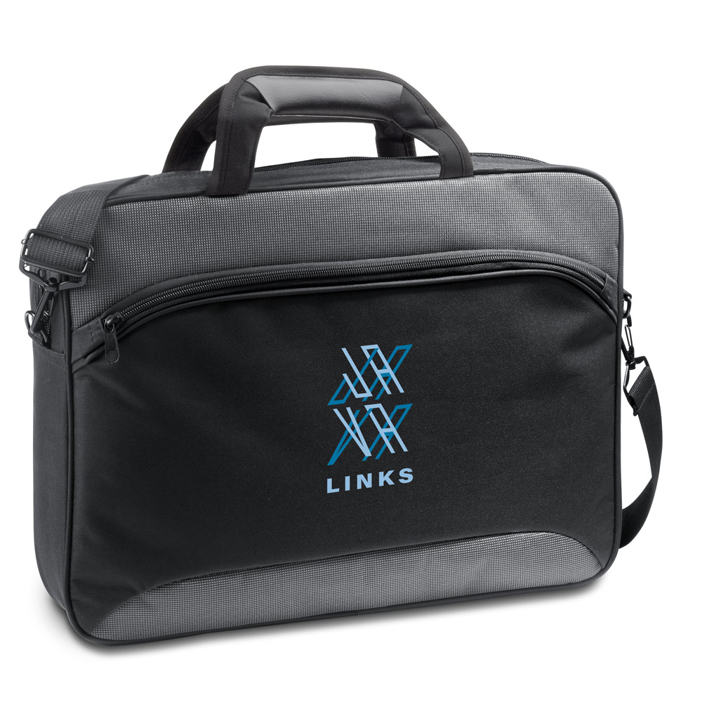 SANTANA. Cartella porta PC 15'6'' in 600D 2Tone e 300D poliestere