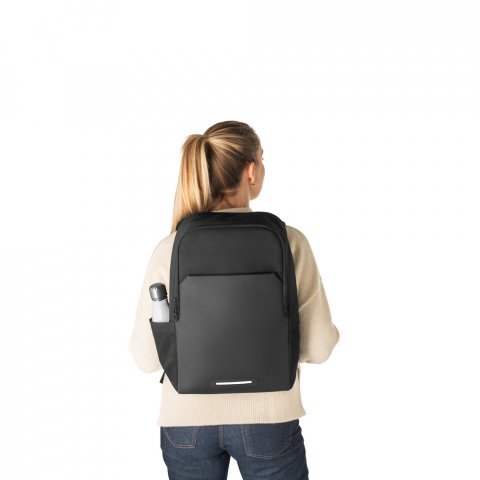 BELFAST. 2-u-1 ranac sa termo torbom koji se može koristiti zajedno ili odvojeno - Crna
