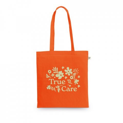 MEXICO. Чанта, изработена от рециклиран памук (70%) и рециклиран (30% rPET) (150 гр/м&sup2;) - оранжев