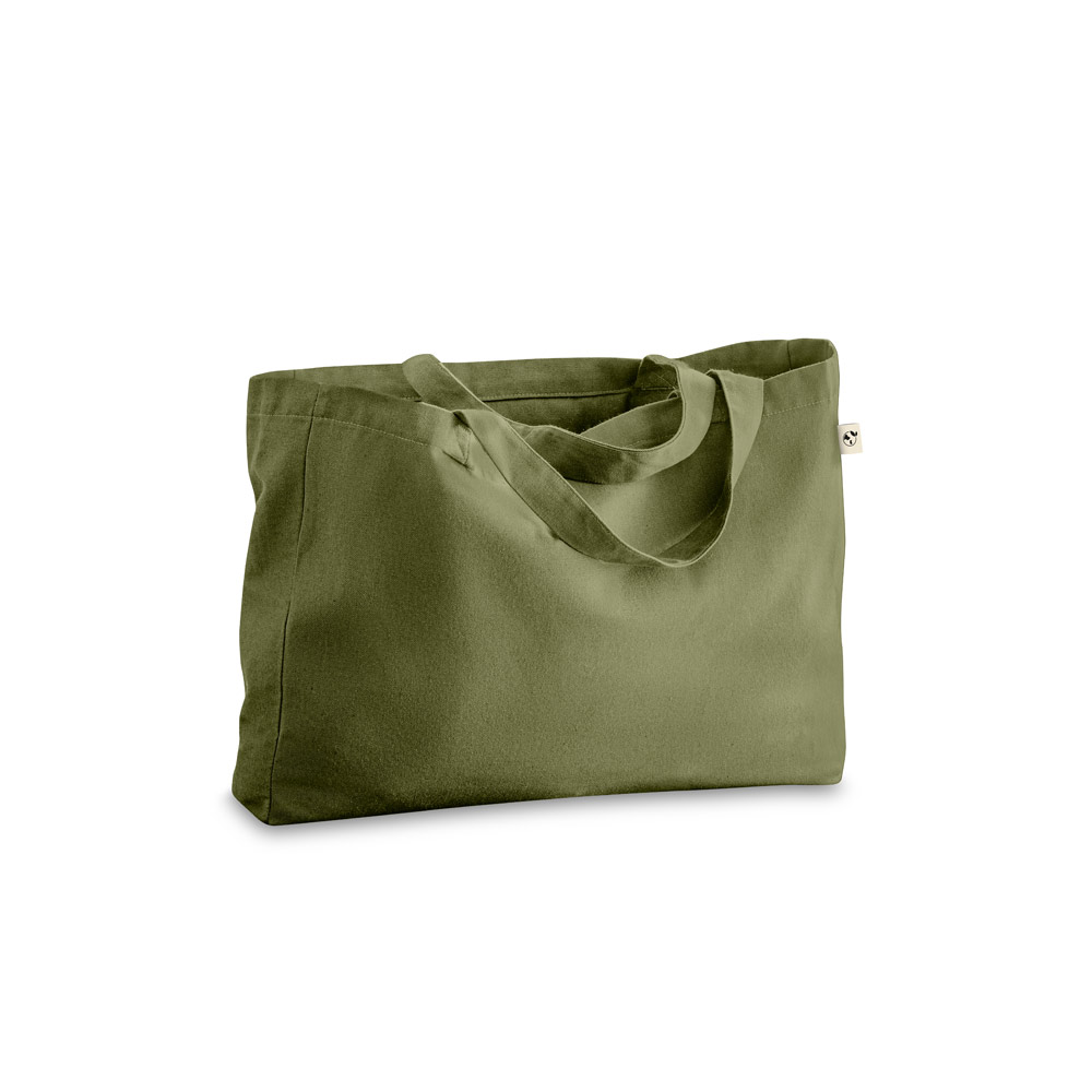 CAMDEN. Borsa in cotone (50%), cotone riciclato (30%) e poliestere (20% rPET) (280 g/m²)