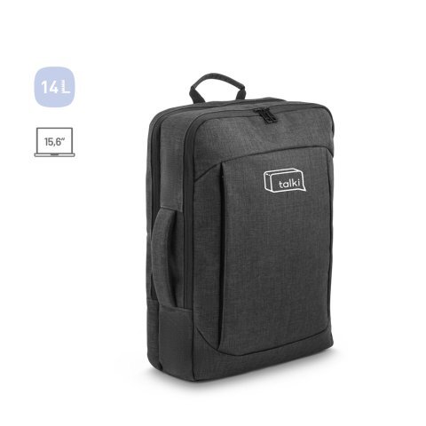 ALEXANDRIA. 600D poliester 2 u 1 ranac za 15,6" laptop