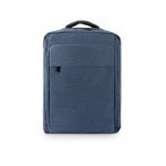 COVENTRY. Potpuno postavljen ranac za laptop od 300D recikliranog poliestera visoke gustine i postavom od 210D recikliranog poliestera 15.6" - Teget