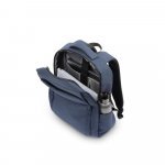COVENTRY. Potpuno postavljen ranac za laptop od 300D recikliranog poliestera visoke gustine i postavom od 210D recikliranog poliestera 15.6" - Teget