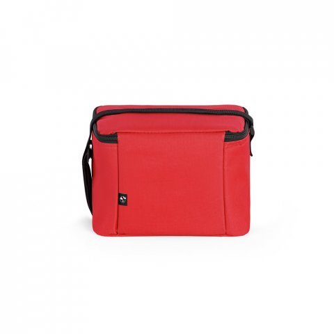 CANCUN. Kylv&auml;ska i 600D &aring;tervunnen polyester med justerbart band 7 L - R&ouml;d