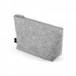 MALLORCA. Bolsa multiusos de fieltro reciclado (100% rPET) - Gris claro