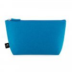 MALLORCA. Bolsa multiusos de fieltro reciclado (100% rPET) - Azul claro
