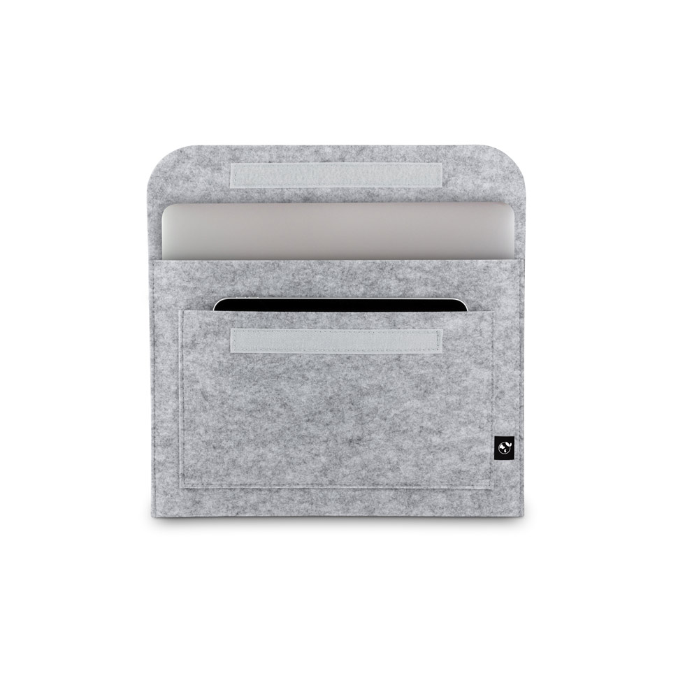 FELPY SLEEVE. Custodia per computer in feltro riciclato (100% rPET)