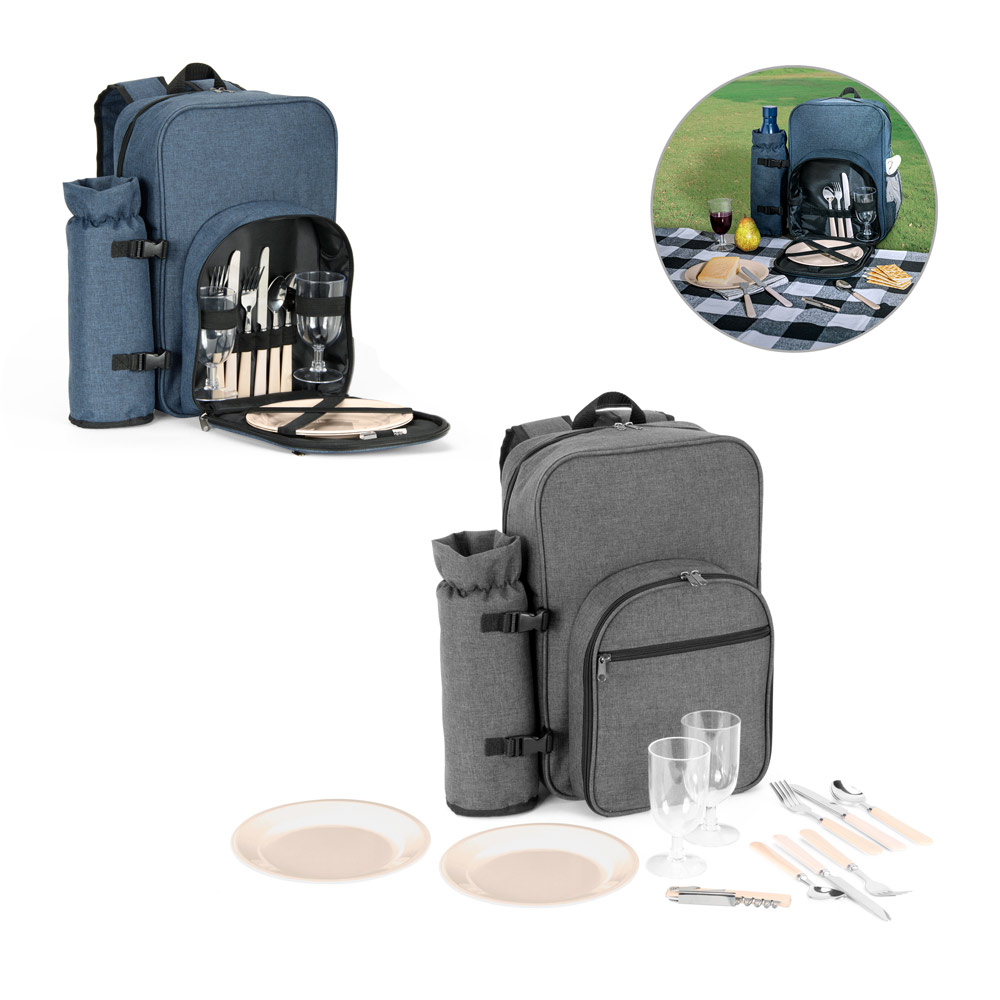 WHITSUNDAY. Zaino termico da picnic in poliestere riciclato ad alta densità 600D