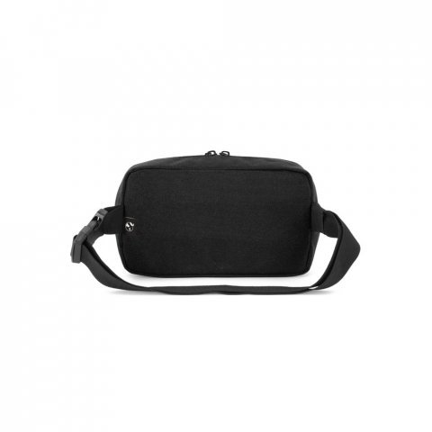 MYKONOS. Midjev&auml;ska i 600D &aring;tervunnen polyester och foder i 210D &aring;tervunnen polyester - Svart