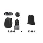 YANGON BPACK. Sac &agrave; dos antivol, en twill avec rev&ecirc;tement hydrofuge et polyester recycl&eacute; haute densit&eacute; 600D, pour ordinateur portable de 17. 3"