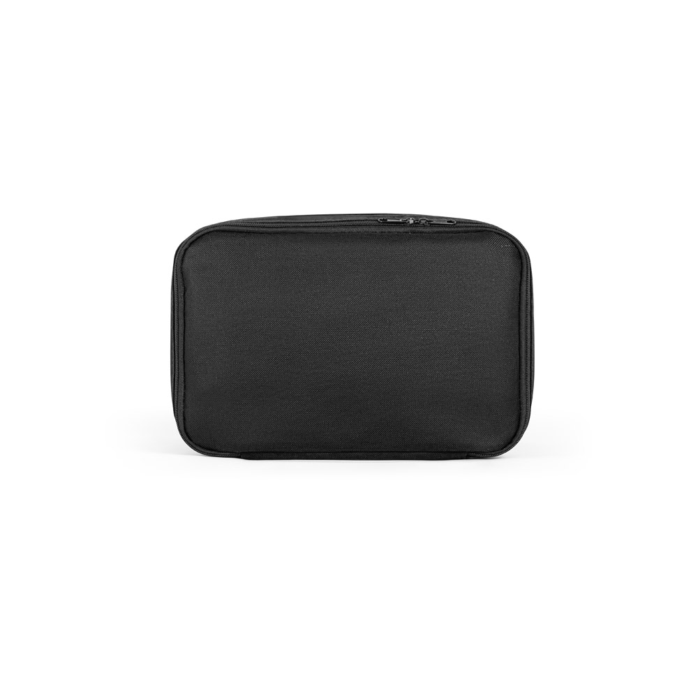 CANCUN LARGE. Borsa termica in poliestere riciclato 600D, con tracolla regolabile 14 L