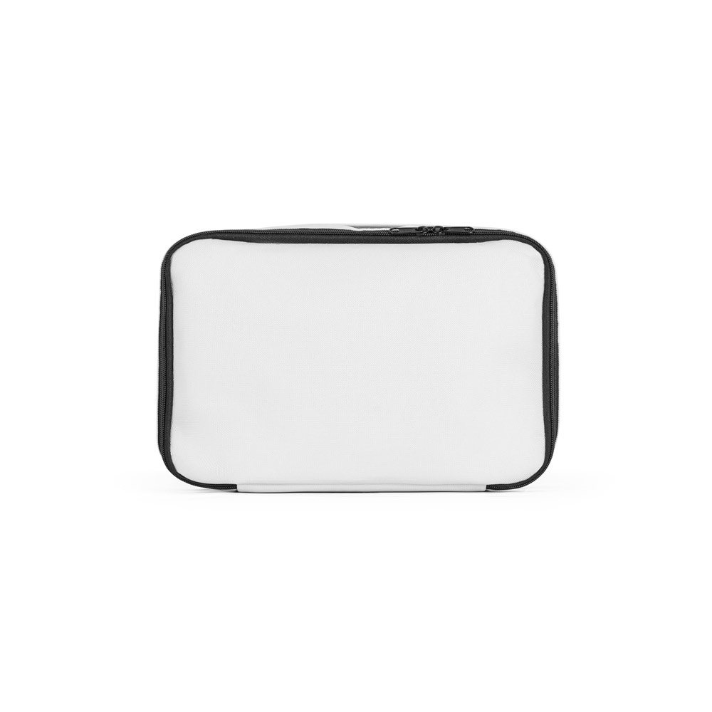 CANCUN LARGE. Borsa termica in poliestere riciclato 600D, con tracolla regolabile 14 L