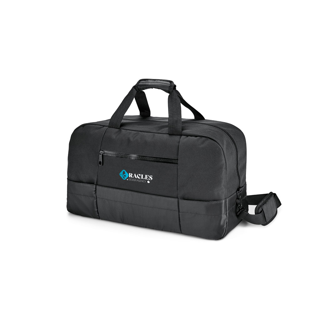 ZIPPERS SPORT. Borsa sportiva executive in 840D jaquard e poliestere 300D