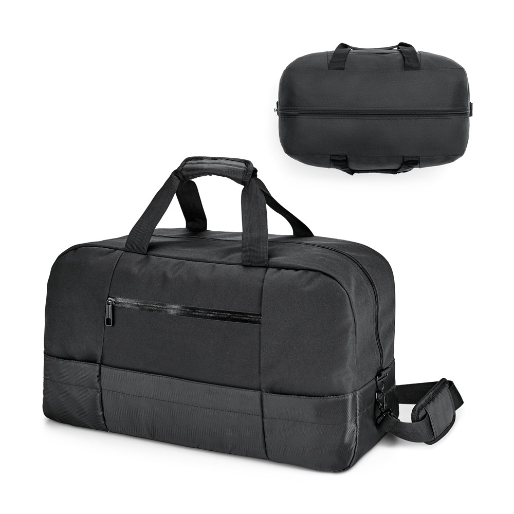 ZIPPERS SPORT. Borsa sportiva executive in 840D jaquard e poliestere 300D