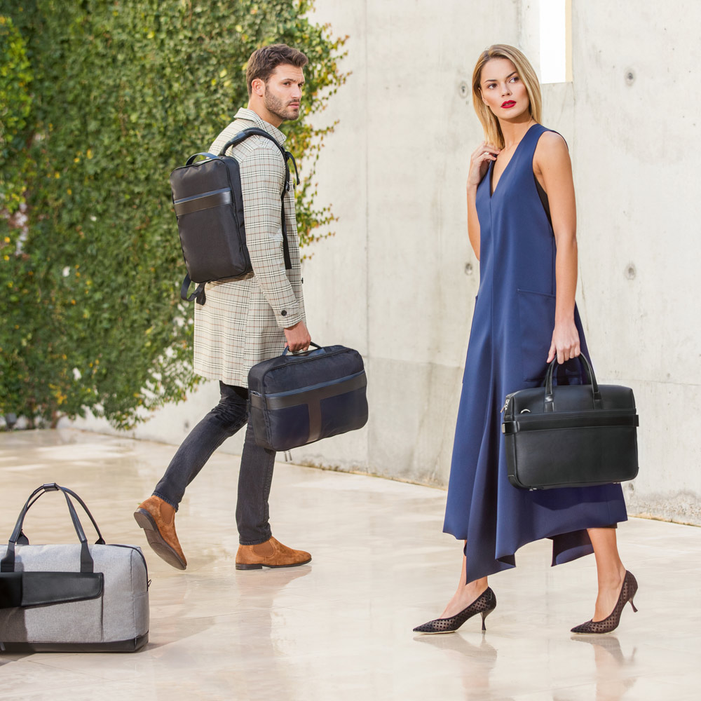 DYNAMIC BACKPACK I. Zaino porta PC 15'6'' 2 in 1 in poliestere 1680D e nylon