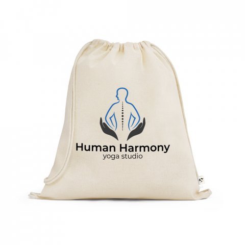 BELIZE. Мешка от 100% органичен памук (140 g/m&sup2;) - Лек естествен