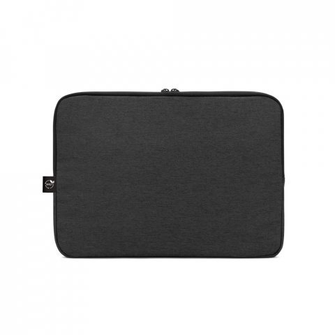 Newcastle. Куфарче за лаптоп 14" от полиестер с висока плътност 600D - Тъмно сив