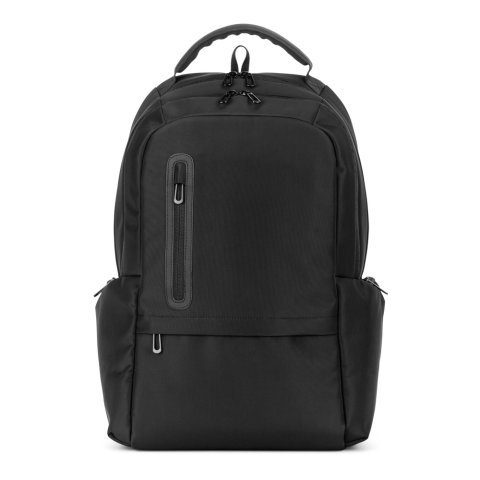 BOSTON SOLID. Laptoprygs&aelig;k (17") i 150D nylon med 2 polstrede rum - Sort