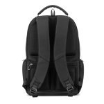 BOSTON SOLID. Laptoprygs&aelig;k (17") i 150D nylon med 2 polstrede rum - Sort
