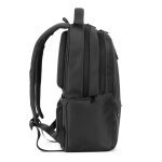 BOSTON SOLID. Laptoprygs&aelig;k (17") i 150D nylon med 2 polstrede rum - Sort