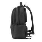 BOSTON SOLID. Laptoprygs&aelig;k (17") i 150D nylon med 2 polstrede rum - Sort