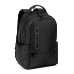 BOSTON SOLID. Laptoprygs&aelig;k (17") i 150D nylon med 2 polstrede rum - Sort