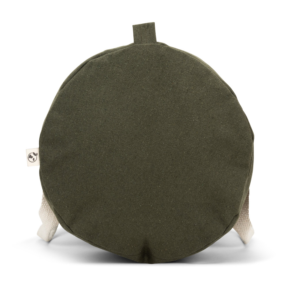 SAINT SPORT. Borsa sportiva in cotone riciclato e poliestere riciclato (380 g/m²)