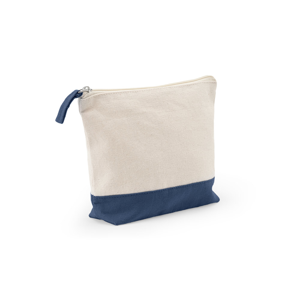 DAPHNE. Borsa per cosmetici 100% cotone(340 g/m²) bicolore