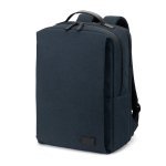 GLASGOW. Zaino per laptop (17") realizzato in poliestere riciclato 600D ad alta densit&agrave; (20 L) - Blu