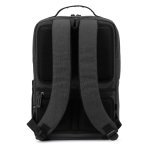 GLASGOW. Zaino per laptop (17") realizzato in poliestere riciclato 600D ad alta densit&agrave; (20 L) - Grigio scuro 