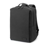 GLASGOW. Zaino per laptop (17") realizzato in poliestere riciclato 600D ad alta densit&agrave; (20 L) - Grigio scuro 