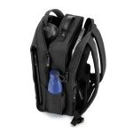 GLASGOW. Zaino per laptop (17") realizzato in poliestere riciclato 600D ad alta densit&agrave; (20 L) - Grigio scuro 