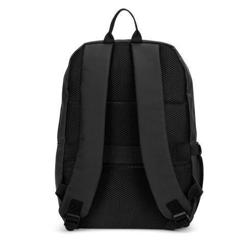 NOUMEA. Zaino per laptop (16") in PU, con cerniere resistenti all'acqua - Nero